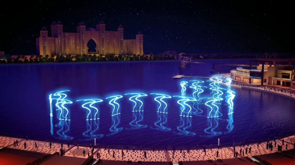 Palm Jumeirah Dancing Fountains Launch