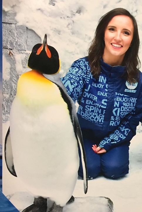 Crystal Vera McClelland at ski dubai