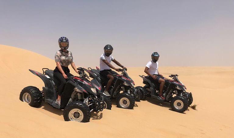 quad biking
