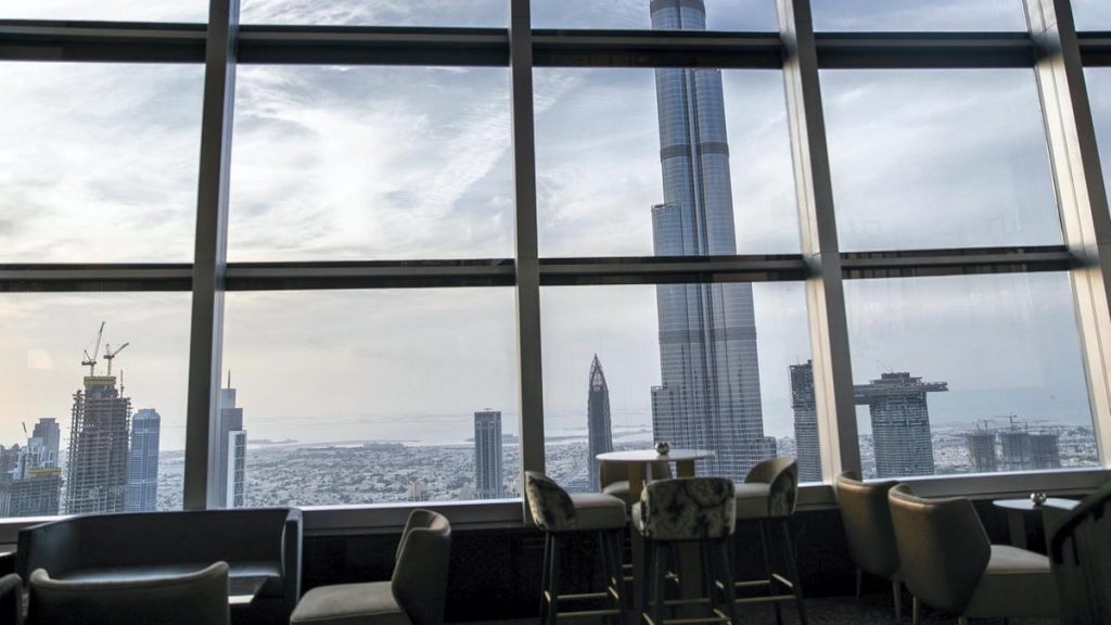 Burj Khalifa light show