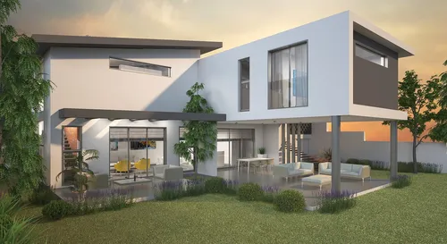 Beautiful House in one plot