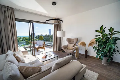 2 Bedrooms Penthouse in Dimokratias