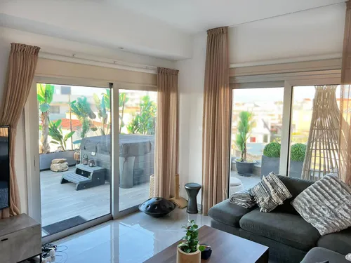 2 Bedrooms Penthouse in 130 Arch. Makariou Panthea