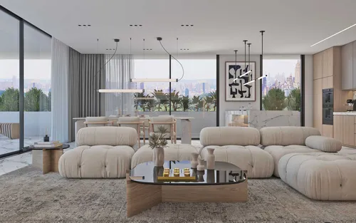 3 Bedrooms Apartment in Agioi Omologites