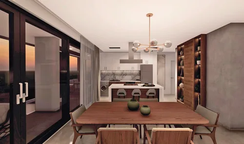 3 Bedrooms Penthouse in Voustroniou