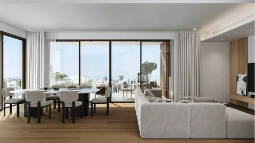 2 Bedrooms Penthouse in Downtown Center