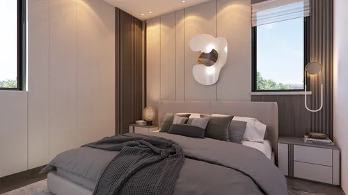 2 Bedrooms Penthouse in Riga Fereou