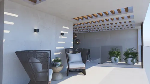 2 Bedrooms Penthouse in 8, Andrea Souroukli