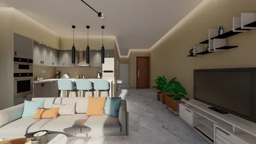 2 Bedrooms Penthouse in Yermasoyia