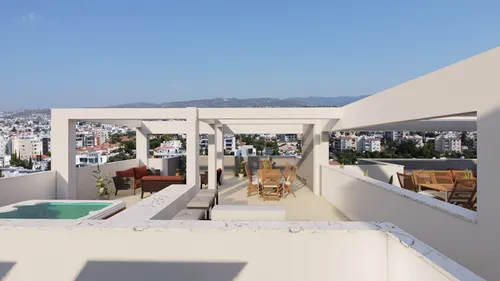 2 Bedrooms Penthouse in Yermasoyia