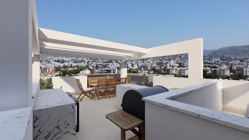2 Bedrooms Penthouse in Yermasoyia