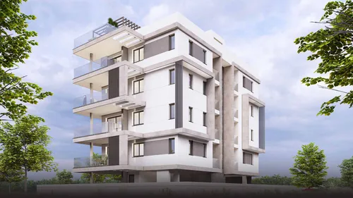 2 Bedrooms Penthouse in Lambrou Katsoni