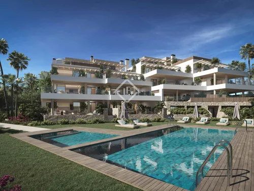 New build 4 Bedroom apartment with 96m² terrace for sale in East Marbella
