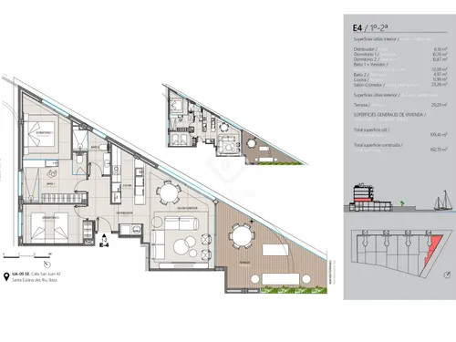 2 Bedrooms Apartment in Passeig del Port