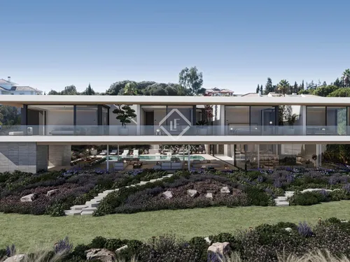 Villa Lago, a contemporary home for sale on La Reserva Golf Course, Sotogrande