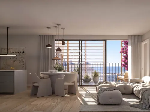 New build 2 Bedroom apartment with 19m² terrace for sale in Vila Olímpica, Barcelona