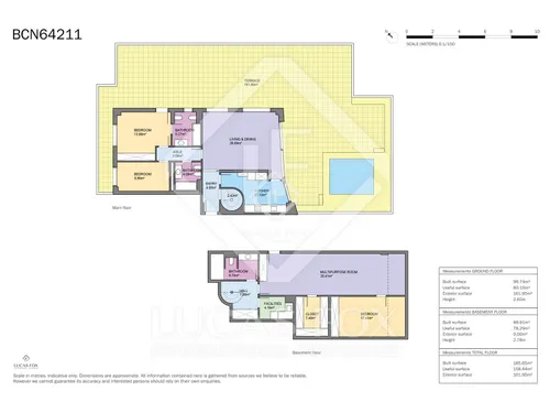 4 Bedrooms Apartment in abadessa olzet