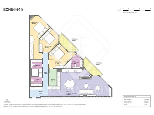 3 Bedrooms Apartment in Bruc