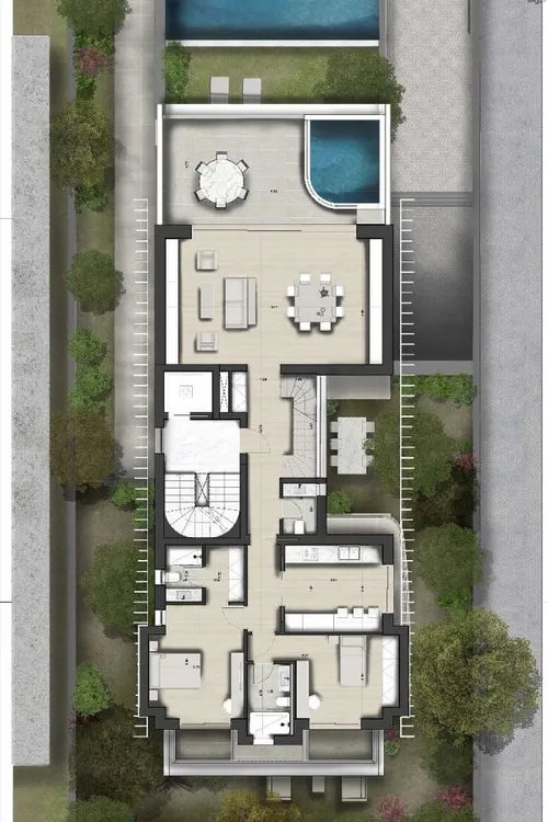 3 Bedrooms Apartment in GLYFADA