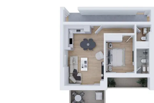 1 Bedroom Apartment in PIRAEUS