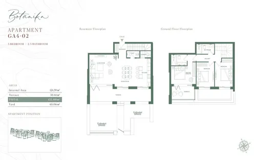 3 Bedrooms Apartment in Lustica