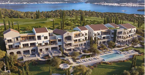 Two-bedroom apartments for sale near golf course - Lustica Bay Peaks