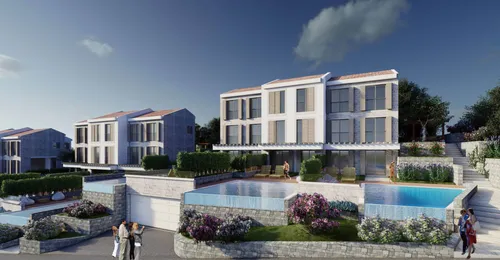 Pool Residences for Sale with an amazing sea view in Blizikuce Hills