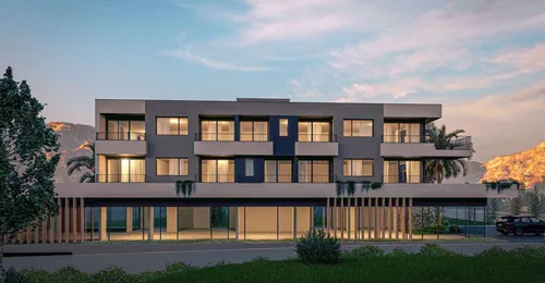 Two-bedroom apartments in AURA ALMARA building