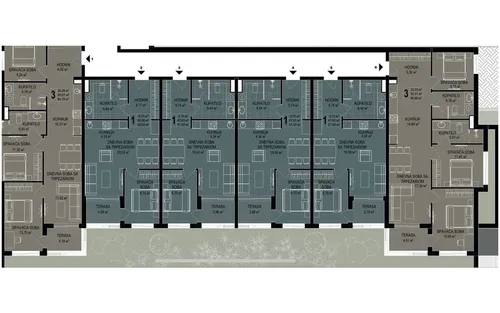 3 Bedrooms Apartment in Becici