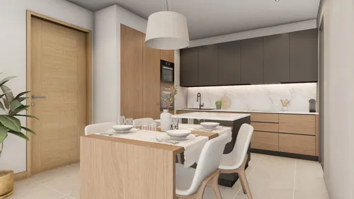 3 Bedrooms Villa in Apt Ground+2 scheme