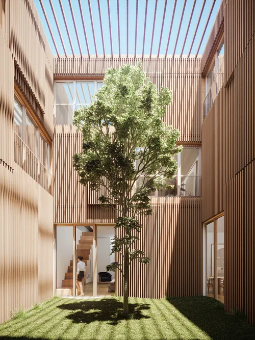 Studio Apartment with Garden for Sale in Beato, Lisbon