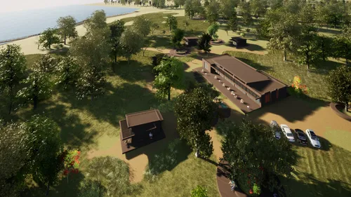 Three bedroom apartment with patio in luxury resort