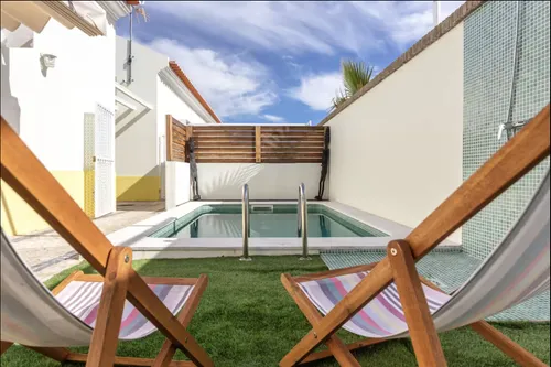 Villa T3 with pool and private garden in Ria Formosa - Algarve