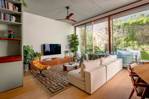 Stunning four-bedroom duplex apartment with private garden and pool, in trendy Marvila