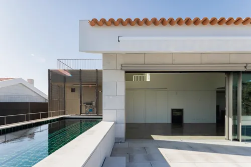 T3 Penthouse Duplex apartment with terrace, pool and sea view